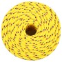 Cuerda de barco polipropileno amarillo 10 mm 500 m