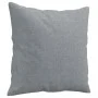 2-seater sofa with light gray fabric cushions 140 cm by , Sofas - Ref: Foro24-3200909, Price: 230,44 €, Discount: %