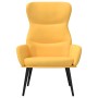 Mustard yellow fabric relaxation armchair by , Armchairs - Ref: Foro24-341078, Price: 101,26 €, Discount: %
