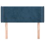 Dunkelblaues Samtkopfteil 93x16x78/88 cm von , Kopf- und Fußteile - Ref: Foro24-3118668, Preis: 49,77 €, Rabatt: %