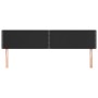 Headboards 2 units of black synthetic leather 100x5x78/88 cm by , Headboards and footboards - Ref: Foro24-345992, Price: 36,7...