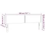 Kopfteile 2 Einheiten aus schwarzem Kunstleder 100x5x78/88 cm von , Kopf- und Fußteile - Ref: Foro24-345992, Preis: 36,66 €, ...