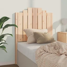 Bettkopfteil aus massivem Kiefernholz, 81 x 4 x 110 cm von , Kopf- und Fußteile - Ref: Foro24-818445, Preis: 47,47 €, Rabatt: %