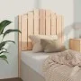 Solid pine wood bed headboard 81x4x110 cm by , Headboards and footboards - Ref: Foro24-818445, Price: 47,44 €, Discount: %