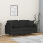 2-Sitzer-Sofa mit schwarzen Stoffkissen 140 cm von , Sofas - Ref: Foro24-3200913, Preis: 228,25 €, Rabatt: %