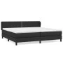 Box spring bed with black synthetic leather mattress 200x200 cm by , Beds and slatted bases - Ref: Foro24-3127271, Price: 556...