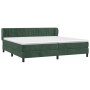 Boxspringbett mit dunkelgrüner Samtmatratze 200x200 cm von , Betten und Lattenroste - Ref: Foro24-3131102, Preis: 611,04 €, R...