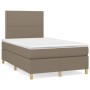 Boxspringbett mit taupegrauer Stoffmatratze 120x200 cm von , Betten und Lattenroste - Ref: Foro24-3142245, Preis: 398,17 €, R...