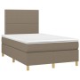 Boxspringbett mit taupegrauer Stoffmatratze 120x200 cm von , Betten und Lattenroste - Ref: Foro24-3142245, Preis: 398,17 €, R...