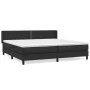 Box spring bed with black synthetic leather mattress 200x200 cm by , Beds and slatted bases - Ref: Foro24-3130739, Price: 553...