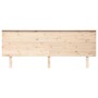 Cabecero de cama madera maciza de pino 204x6x82,5 cm de , Cabeceros y pies de cama - Ref: Foro24-819190, Precio: 77,80 €, Des...