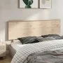 Cabecero de cama madera maciza de pino 204x6x82,5 cm de , Cabeceros y pies de cama - Ref: Foro24-819190, Precio: 76,58 €, Des...