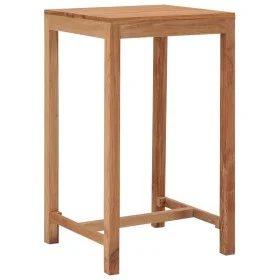 Hoher Gartentisch aus massivem Teakholz 60x60x105 cm von , Gartentische - Ref: Foro24-287235, Preis: 186,67 €, Rabatt: %