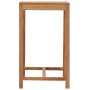 Mesa alta de jardín madera maciza de teca 60x60x105 cm de , Mesas de jardín - Ref: Foro24-287235, Precio: 220,38 €, Descuento: %