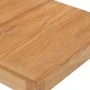 High garden table solid teak wood 60x60x105 cm by , Garden tables - Ref: Foro24-287235, Price: 189,85 €, Discount: %