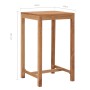 Hoher Gartentisch aus massivem Teakholz 60x60x105 cm von , Gartentische - Ref: Foro24-287235, Preis: 220,38 €, Rabatt: %
