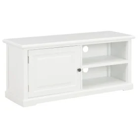 Weißer TV-Schrank aus Holz, 90 x 30 x 40 cm von vidaXL, TV-Möbel - Ref: Foro24-249878, Preis: 177,01 €, Rabatt: %