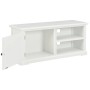 Weißer TV-Schrank aus Holz, 90 x 30 x 40 cm von vidaXL, TV-Möbel - Ref: Foro24-249878, Preis: 180,27 €, Rabatt: %