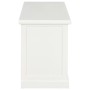 Mueble para el televisor de madera blanco 90x30x40 cm de vidaXL, Muebles TV - Ref: Foro24-249878, Precio: 180,13 €, Descuento: %