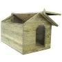 Garden dog house with open roof made of treated pine wood by vidaXL, Dog kennels - Ref: Foro24-45152, Price: 286,93 €, Discou...