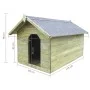 Garden dog house with open roof made of treated pine wood by vidaXL, Dog kennels - Ref: Foro24-45152, Price: 286,93 €, Discou...