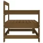 Sofá esquinero de madera maciza de pino marrón miel by , Modular outdoor sofas - Ref: Foro24-825502, Price: 55,99 €, Discount: %