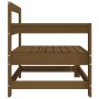 Sofá esquinero de madera maciza de pino marrón miel by , Modular outdoor sofas - Ref: Foro24-825502, Price: 56,52 €, Discount: %