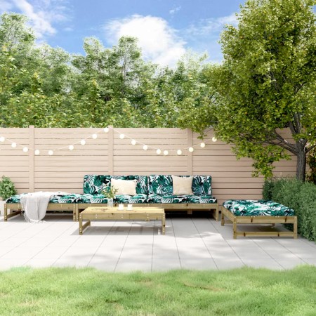 Juego de sofás de jardín 5 piezas madera de pino impregnada von , Gartensets - Ref: Foro24-3186640, Preis: 498,92 €, Rabatt: %
