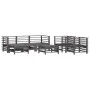 Juego de muebles de jardín 7 piezas madera maciza de pino gris von , Gartensets - Ref: Foro24-3186237, Preis: 497,76 €, Rabat...