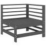 Mesa y taburetes altos jardín 6 pzas madera maciza de pino gris von , Gartensets - Ref: Foro24-3186202, Preis: 390,96 €, Raba...