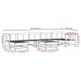Juego de muebles de jardín 8 pzas madera maciza abeto Douglas von , Gartensets - Ref: Foro24-3186282, Preis: 397,78 €, Rabatt: %