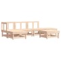 Juego de muebles de jardín 6 piezas madera maciza de pino von , Gartensets - Ref: Foro24-3186305, Preis: 276,13 €, Rabatt: %