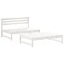 Juego de muebles de jardín 2 piezas madera maciza pino blanco de , Conjuntos de jardín - Ref: Foro24-3186586, Precio: 197,81 ...