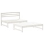 Juego de muebles de jardín 2 piezas madera maciza pino blanco by , Garden sets - Ref: Foro24-3186586, Price: 200,38 €, Discou...