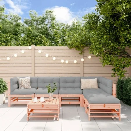 Juego de muebles de jardín 7 pzas madera maciza abeto Douglas von , Gartensets - Ref: Foro24-3186443, Preis: 383,17 €, Rabatt: %
