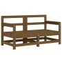 Juego muebles de jardín 6 piezas madera maciza pino marrón miel von , Gartensets - Ref: Foro24-3186469, Preis: 362,10 €, Raba...