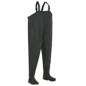 Wader with green boots size 43 by vidaXL, Waders for hunting and fishing - Ref: Foro24-133658, Price: 43,78 €, Discount: %