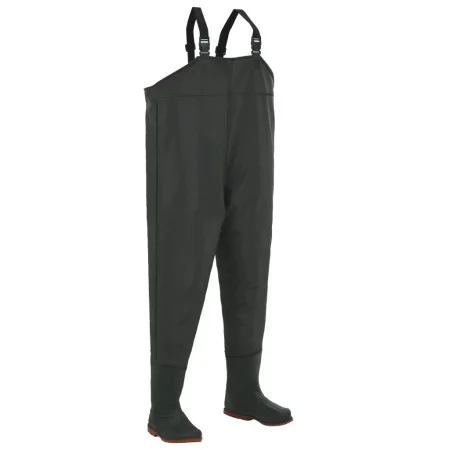 Wader with green boots size 43 by vidaXL, Waders for hunting and fishing - Ref: Foro24-133658, Price: 43,78 €, Discount: %