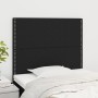 Kopfteile 2 Einheiten aus schwarzem Stoff 80x5x78/88 cm von , Kopf- und Fußteile - Ref: Foro24-3116168, Preis: 44,78 €, Rabat...