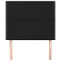 Cabeceros 2 unidades de tela negro 80x5x78/88 cm de , Cabeceros y pies de cama - Ref: Foro24-3116168, Precio: 44,24 €, Descue...