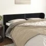 Cabecero de terciopelo negro 163x23x78/88 cm de , Cabeceros y pies de cama - Ref: Foro24-3117060, Precio: 63,15 €, Descuento: %