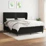 Boxspringbett mit schwarzer Stoffmatratze 160x200 cm von , Betten und Lattenroste - Ref: Foro24-3127895, Preis: 557,21 €, Rab...