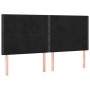 Box spring bed with black velvet mattress 160x200 cm by , Beds and slatted bases - Ref: Foro24-3132629, Price: 548,03 €, Disc...