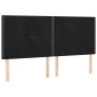 Box spring bed with black velvet mattress 160x200 cm by , Beds and slatted bases - Ref: Foro24-3132629, Price: 543,48 €, Disc...