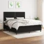 Box spring bed with black fabric mattress 160x200 cm by , Beds and slatted bases - Ref: Foro24-3141707, Price: 532,59 €, Disc...