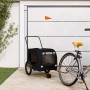 Haustier-Fahrradanhänger, Eisen-Oxford-Stoff, Schwarz von , Kinderwagen für Haustiere - Ref: Foro24-93856, Preis: 102,85 €, R...