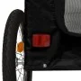 Remolque de bicicleta mascotas hierro tela Oxford negro de , Cochecitos para mascotas - Ref: Foro24-93856, Precio: 101,05 €, ...