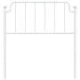Cabecero de metal blanco 90 cm de , Cabeceros y pies de cama - Ref: Foro24-373964, Precio: 21,94 €, Descuento: %