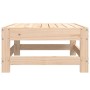 Gartenhocker aus massivem Kiefernholz von , Modulare Sofas für den Außenbereich - Ref: Foro24-825485, Preis: 62,40 €, Rabatt: %