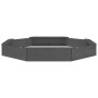 Sandbox with octagon seats solid gray pine wood by , sandboxes - Ref: Foro24-825018, Price: 83,33 €, Discount: %